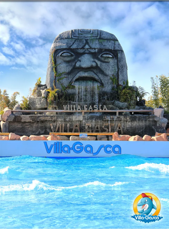 Parque Acuático Villa·Gasca - Albercas y Áreas Recreativas 1