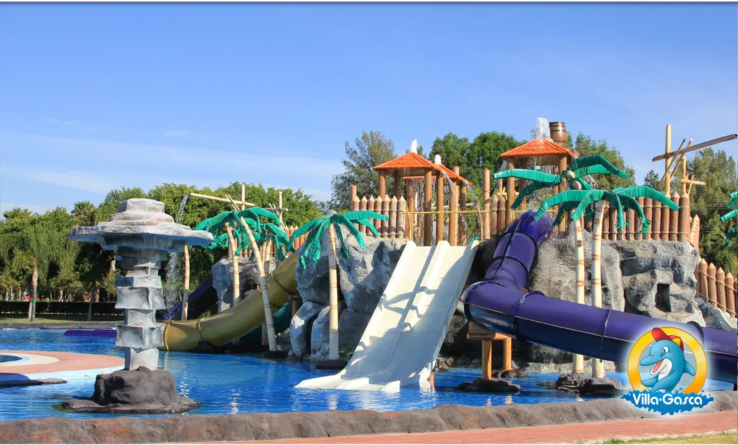Parque Acuático Villa·Gasca - Albercas de Convivencia 7